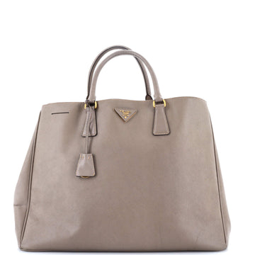 Prada Double Zip Lux Tote Saffiano