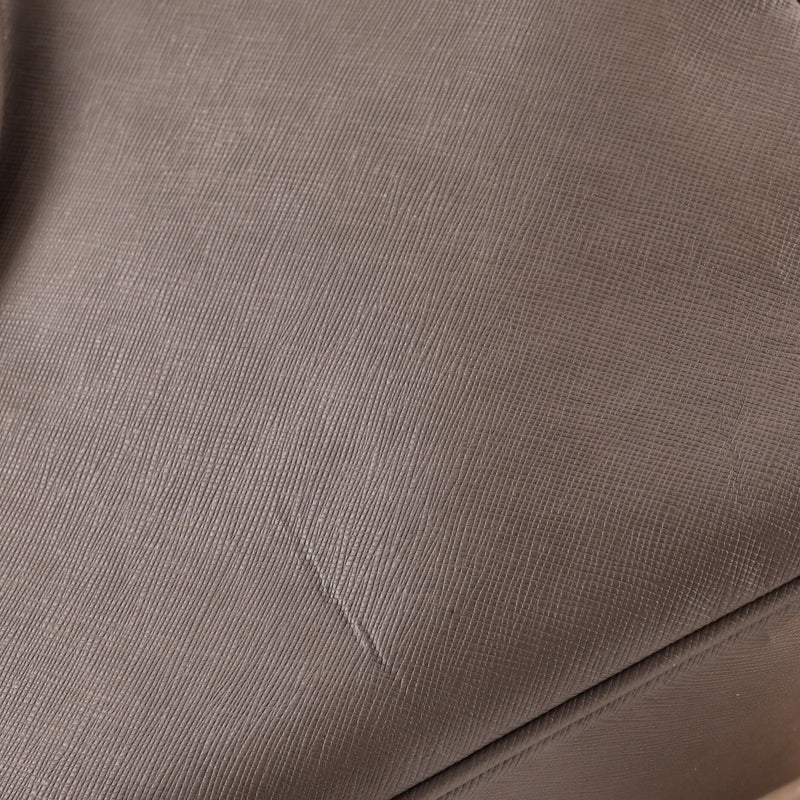 Prada Double Zip Lux Tote Saffiano