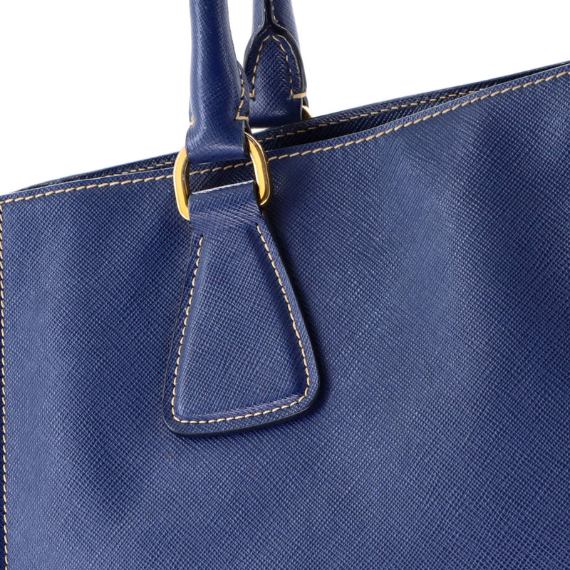 Prada Bicolor Lux Convertible Open Tote