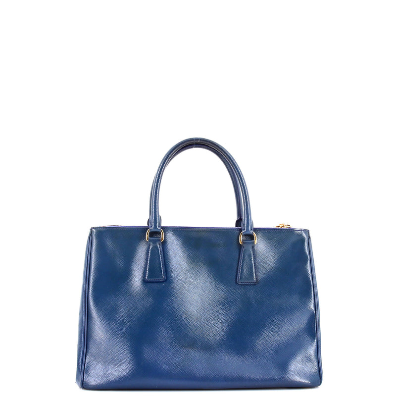 Prada Galleria Double Zip Tote Vernice