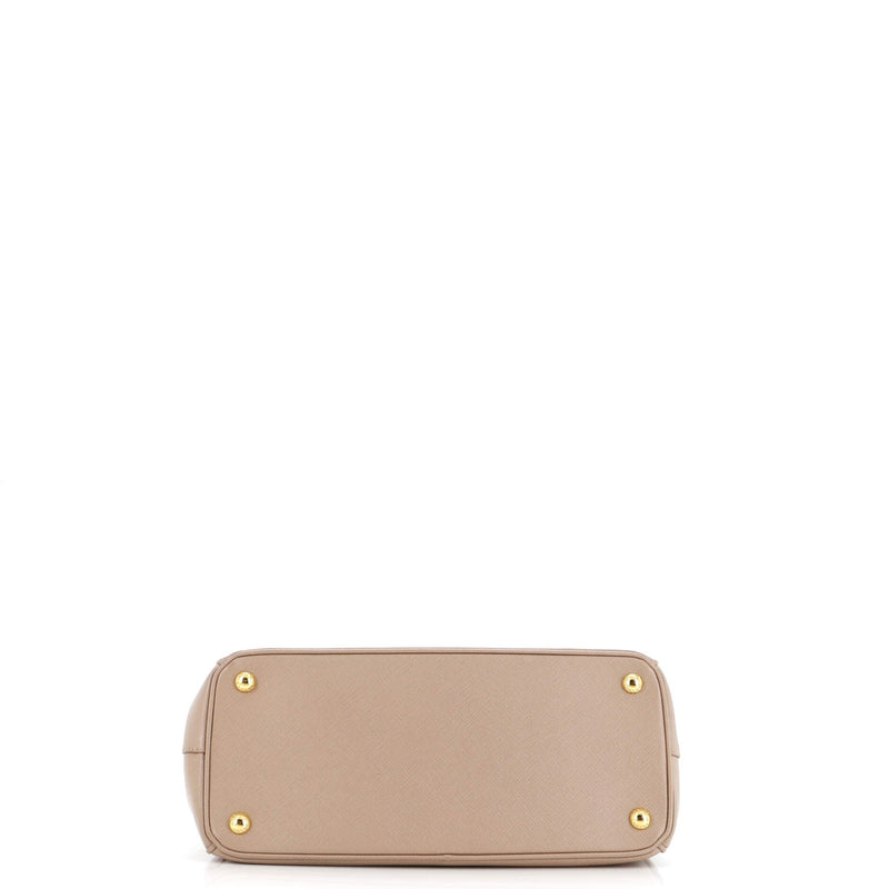 Prada Double Zip Lux Tote Saffiano