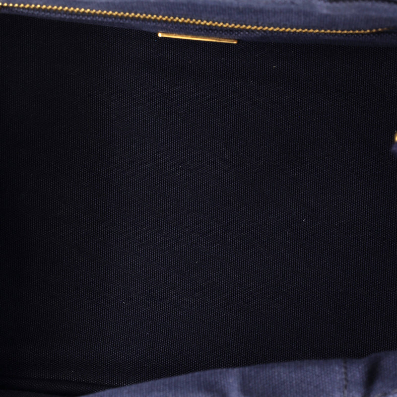Prada Canapa Convertible Tote Canvas