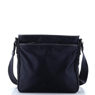 Prada Front Pocket Messenger Bag Tessuto