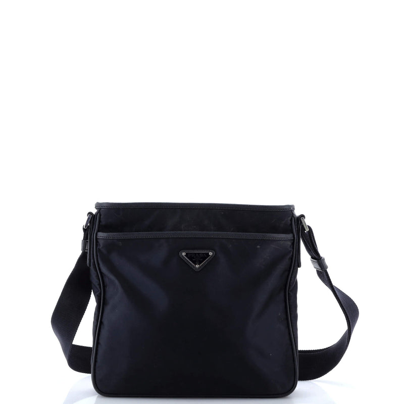 Prada Front Pocket Messenger Bag Tessuto