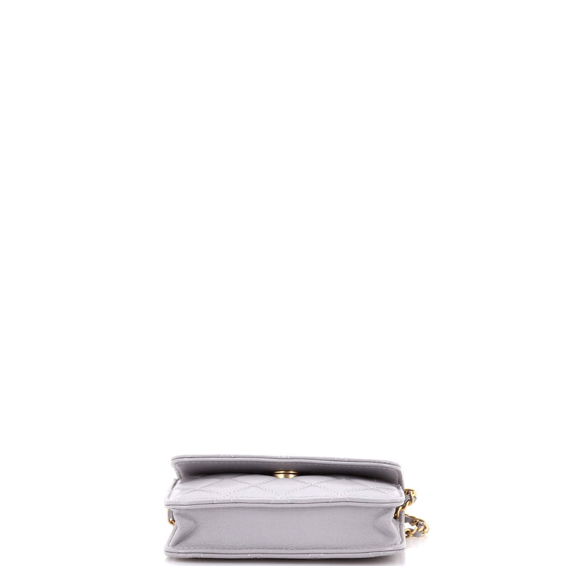 Chanel Pearl Crush Flap Clutch With