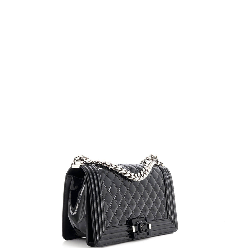 Chanel Boy Flap Bag Quilted Plexiglass