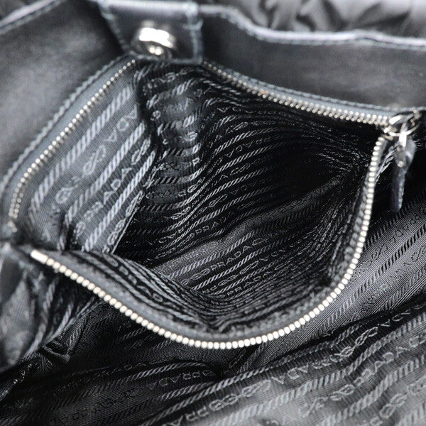 Prada Logo Tessuto Gaufre 2Way Shoulder