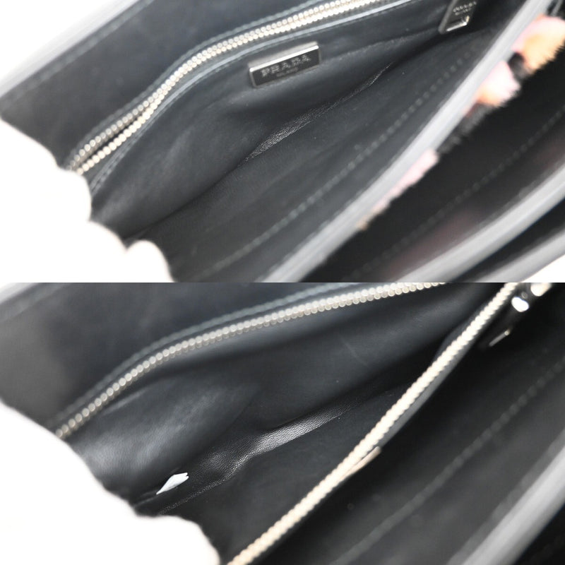 Prada Milano Leopard Shoulder Bag Pony