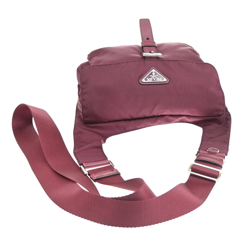 Prada Logo Tessuto Crossbody Shoulder