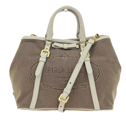 Prada Milano Jacquard 2Way Shoulder Hand