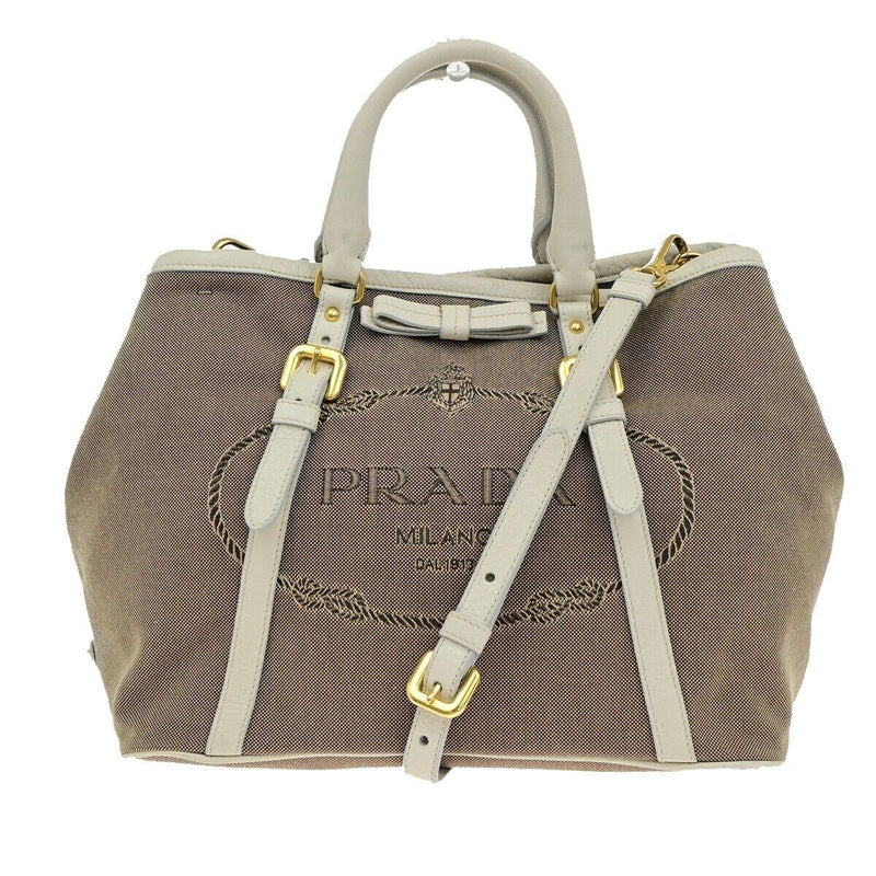 Prada Milano Jacquard 2Way Shoulder Hand