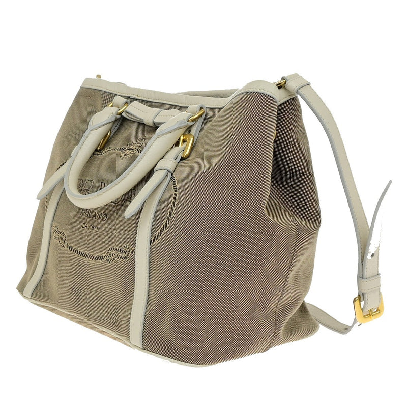 Prada Milano Jacquard 2Way Shoulder Hand