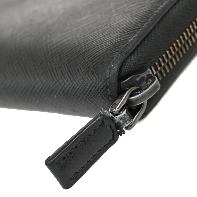 Prada 2 Set Long Zipper Wallet 6 Hooks