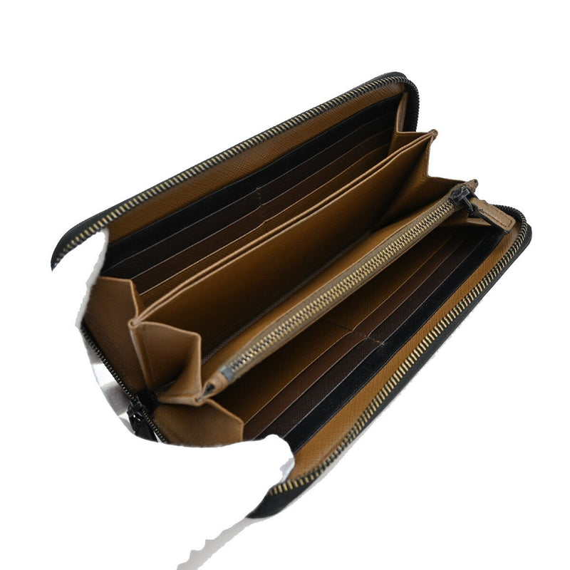 Prada 2 Set Long Zipper Wallet 6 Hooks