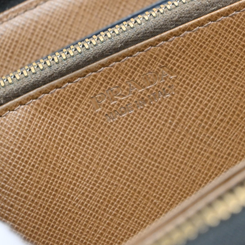 Prada 2 Set Long Zipper Wallet 6 Hooks