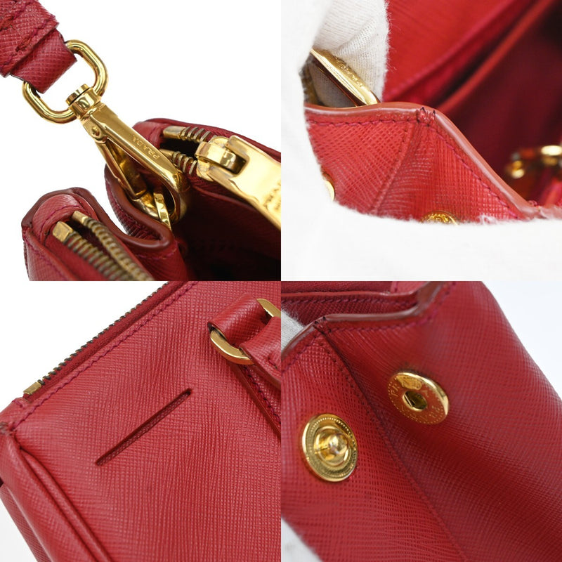 Prada Logo Saffiano 2Way Shoulder Hand
