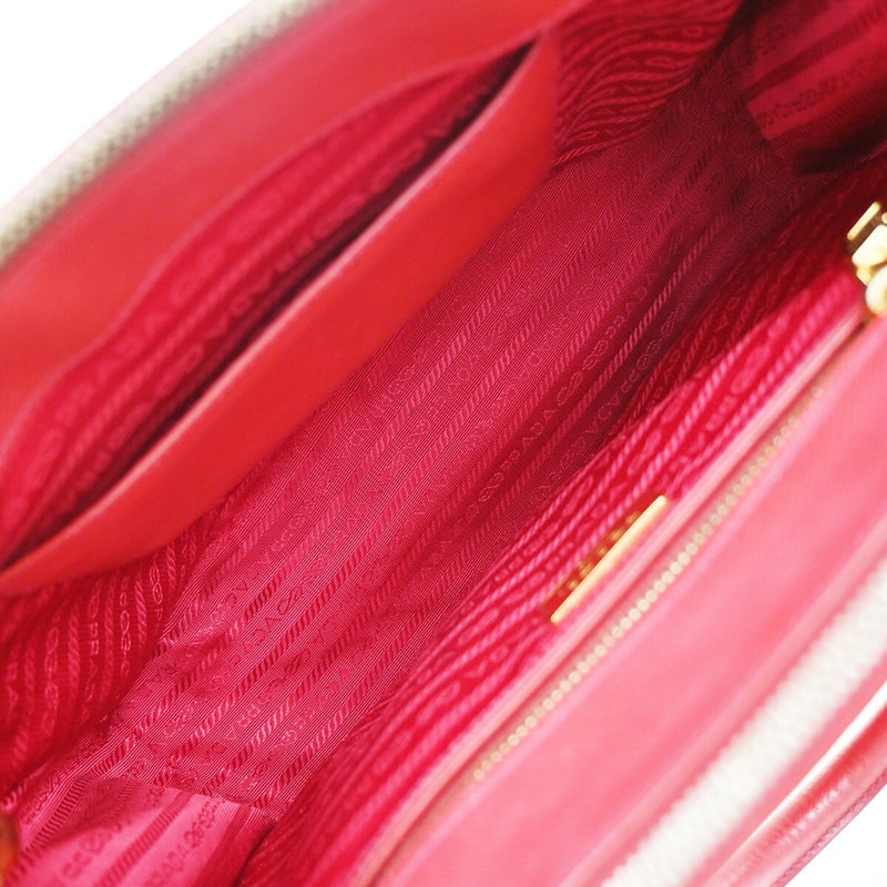 Prada Logo Saffiano 2Way Shoulder Hand