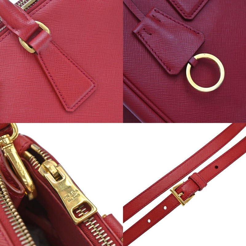 Prada Logo Saffiano 2Way Shoulder Hand