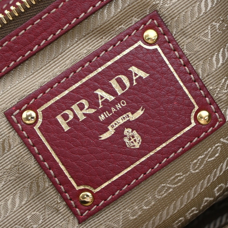 Prada Milano Logo 2Way Shoulder Hand Bag