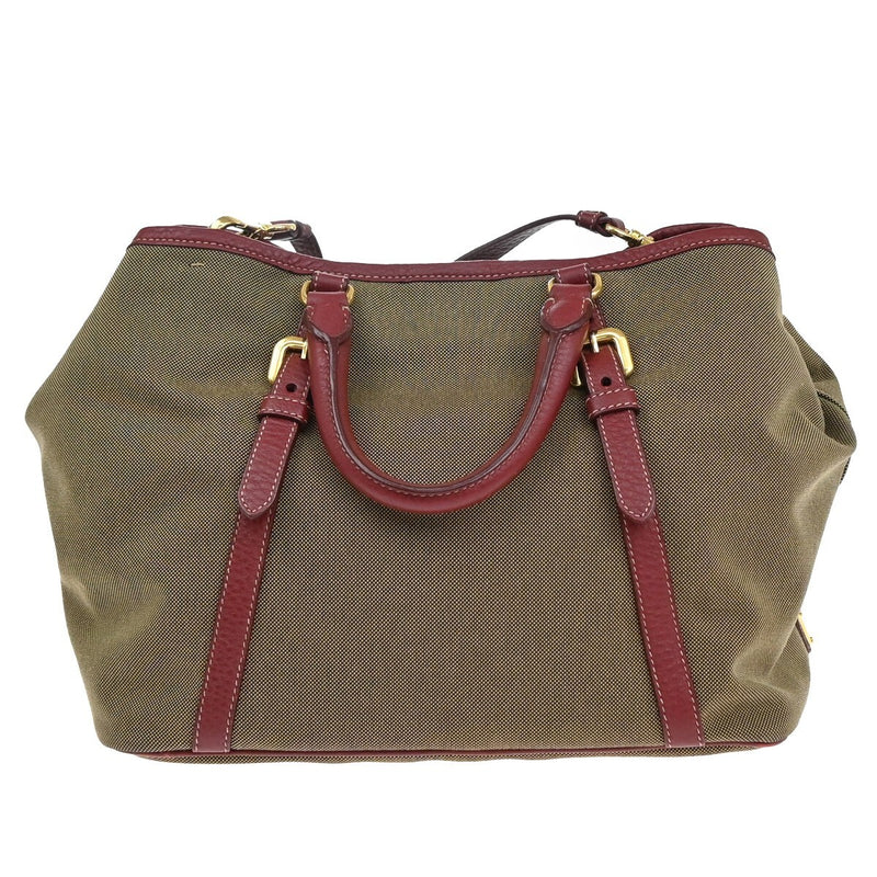 Prada Milano Logo 2Way Shoulder Hand Bag