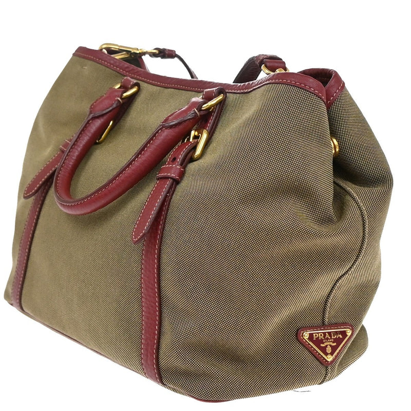 Prada Milano Logo 2Way Shoulder Hand Bag