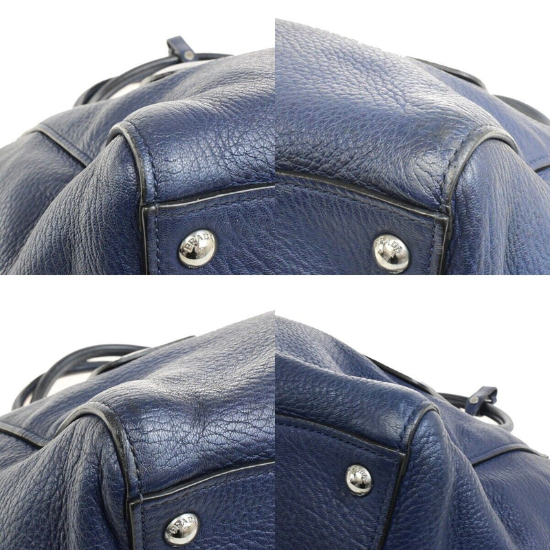 Prada Milano Logo Shoulder Hand Bag