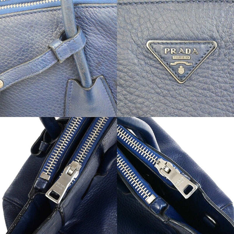 Prada Milano Logo Shoulder Hand Bag