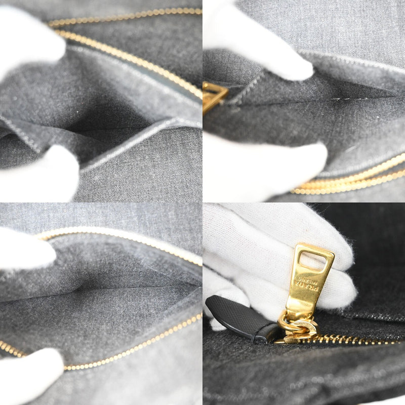 Prada Logo Canapa 2Way Shoulder Hand Bag