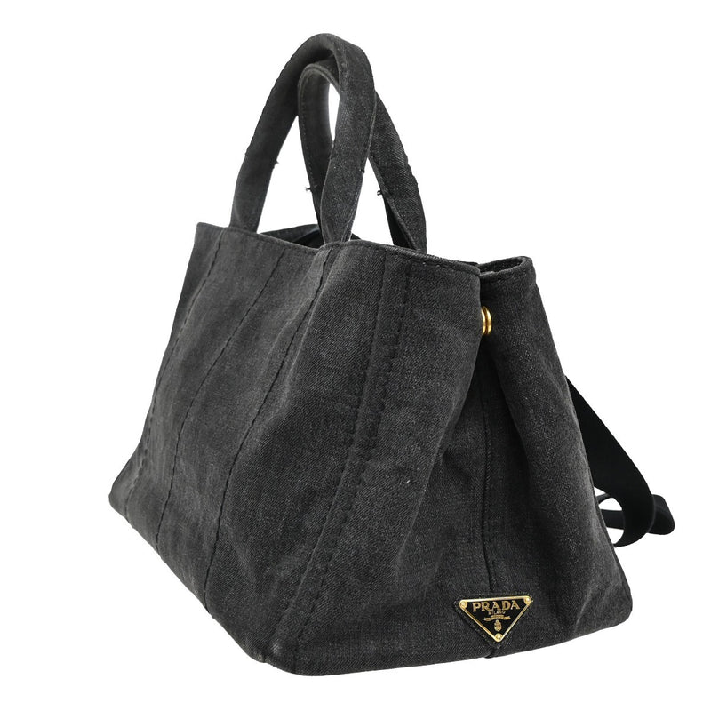 Prada Logo Canapa 2Way Shoulder Hand Bag