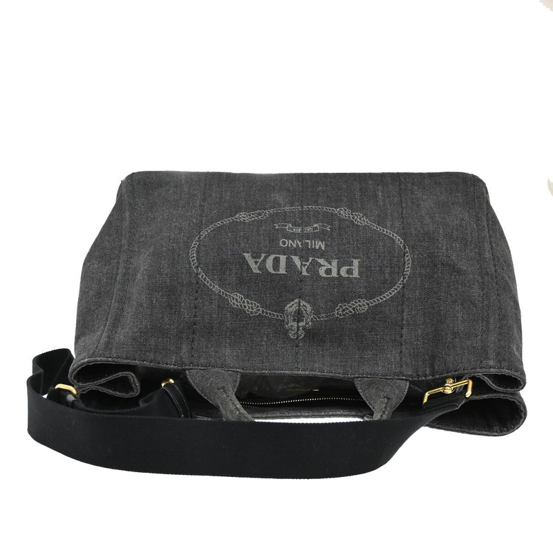 Prada Logo Canapa 2Way Shoulder Hand Bag