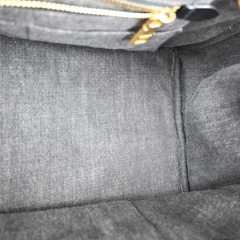 Prada Logo Canapa 2Way Shoulder Hand Bag