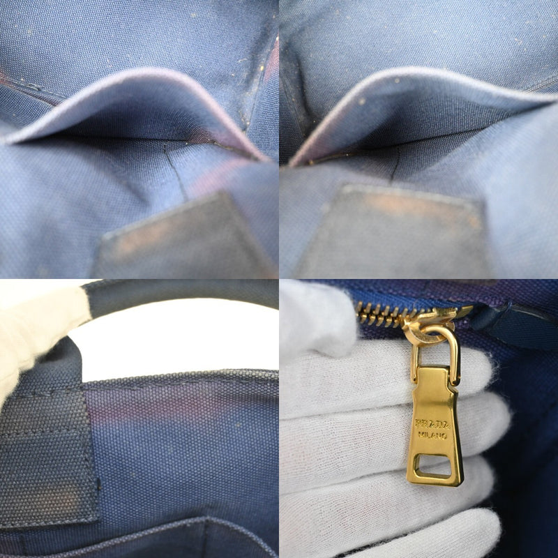 Prada Logo Canapa 2Way Shoulder Hand Bag