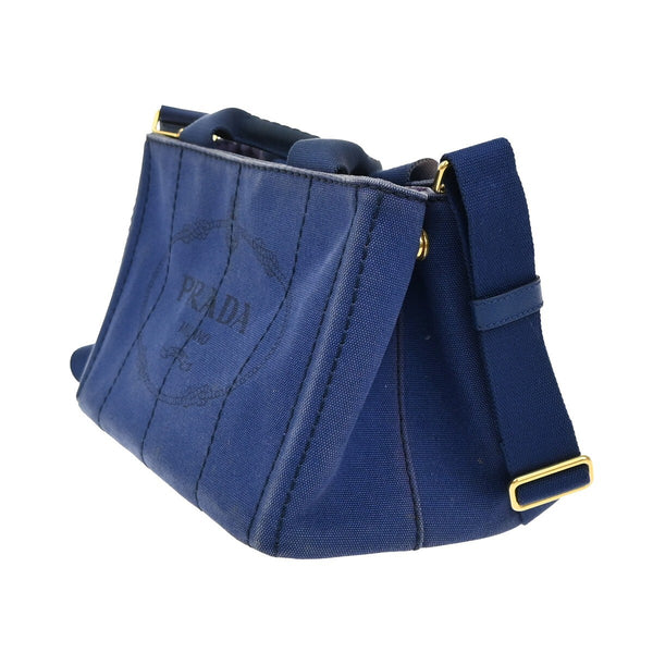 Prada Logo Canapa 2Way Shoulder Hand Bag