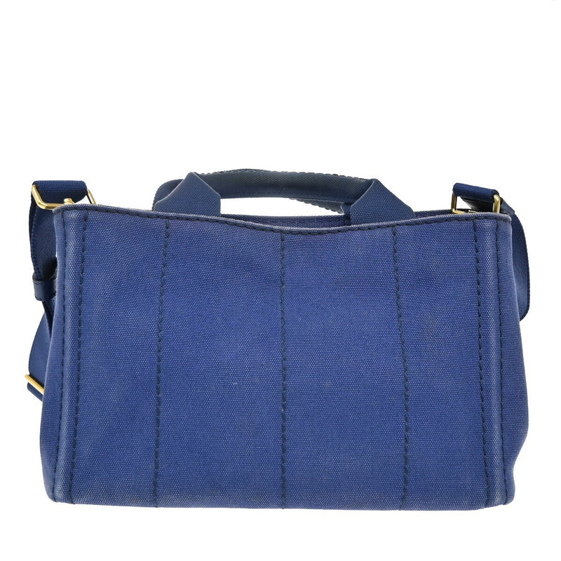 Prada Logo Canapa 2Way Shoulder Hand Bag