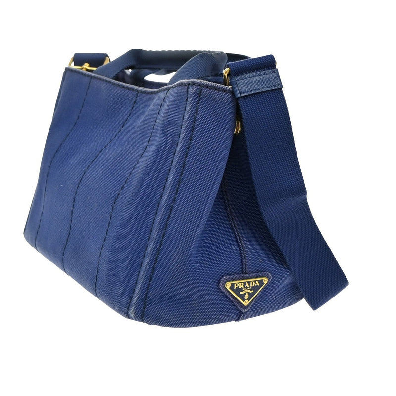 Prada Logo Canapa 2Way Shoulder Hand Bag