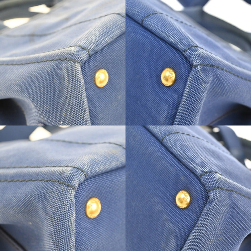Prada Logo Canapa 2Way Shoulder Hand Bag