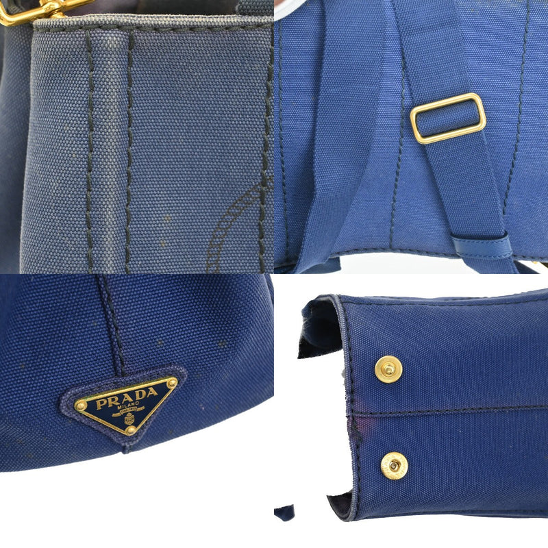 Prada Logo Canapa 2Way Shoulder Hand Bag