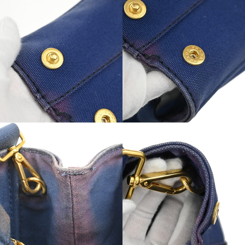 Prada Logo Canapa 2Way Shoulder Hand Bag