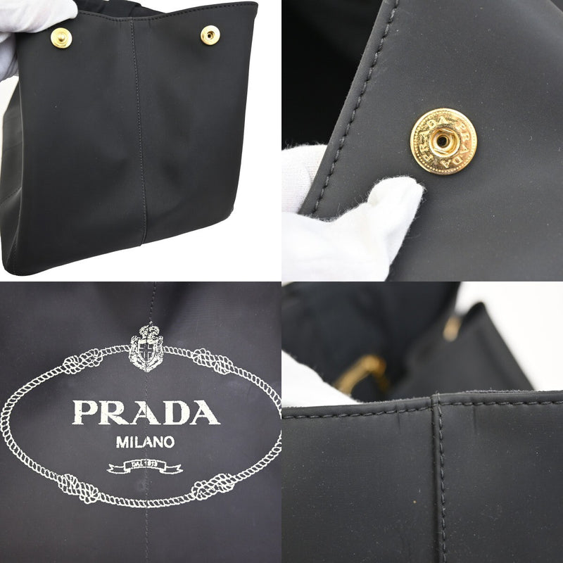 Prada Canapa Logo Shoulder Hand Tote Bag