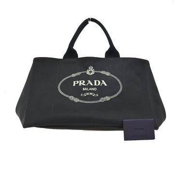 Prada Canapa Logo Shoulder Hand Tote Bag