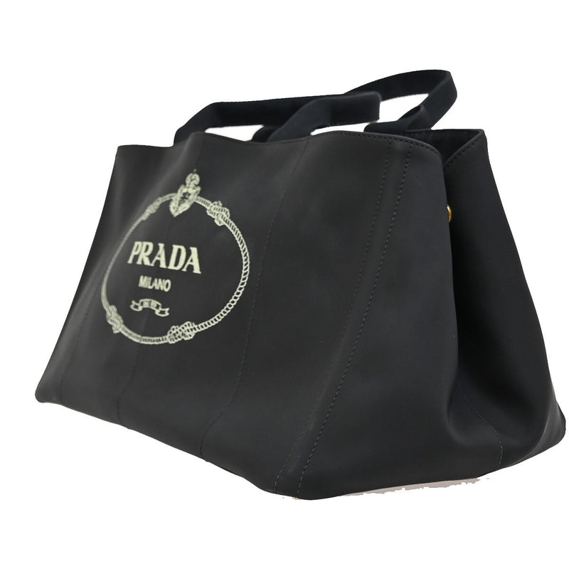 Prada Canapa Logo Shoulder Hand Tote Bag