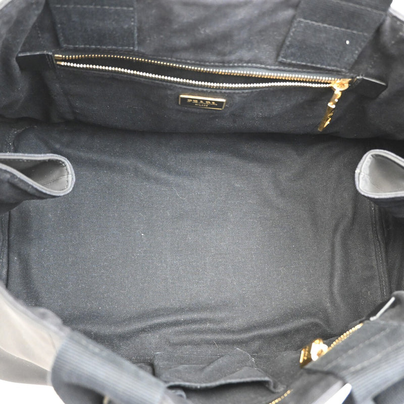 Prada Canapa Logo Shoulder Hand Tote Bag
