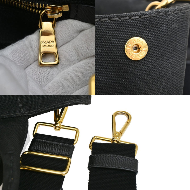 Prada Logo Canapa 2Way Shoulder Hand Bag