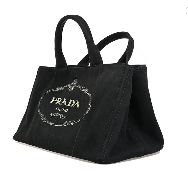 Prada Logo Canapa 2Way Shoulder Hand Bag
