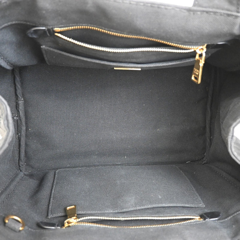 Prada Logo Canapa 2Way Shoulder Hand Bag