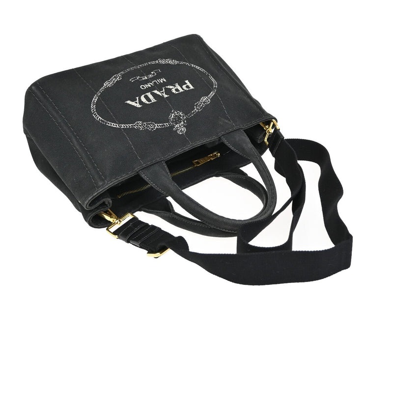 Prada Logo Canapa 2Way Shoulder Hand Bag