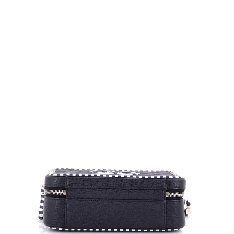 Chanel Filigree Vanity Case Quilted