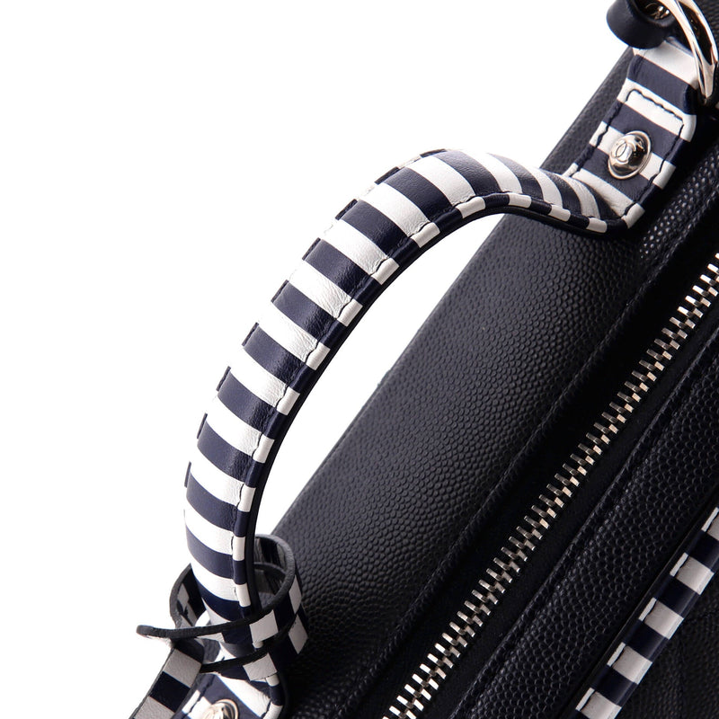 Chanel Filigree Vanity Case Quilted