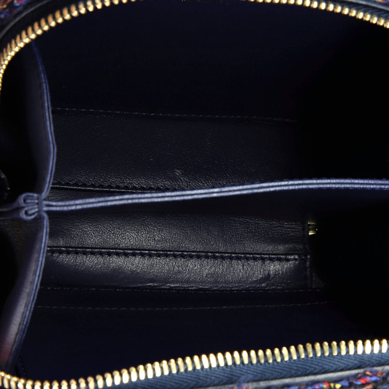 Chanel Filigree Vanity Case Quilted