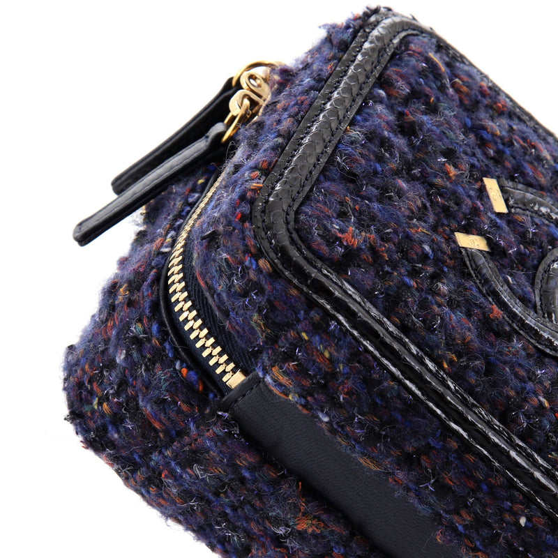 Chanel Filigree Vanity Case Quilted